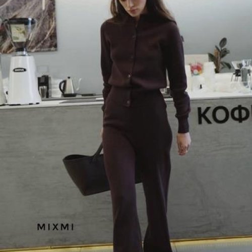 Костюм Modnulya (42-50) 6077 brown (деми) Modnulya 6077 brown