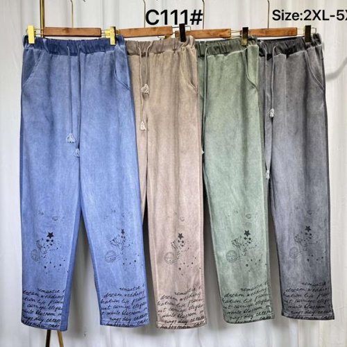 Штаны Modnulya (2XL-5XL) C111 grey (деми) Modnulya C111 grey