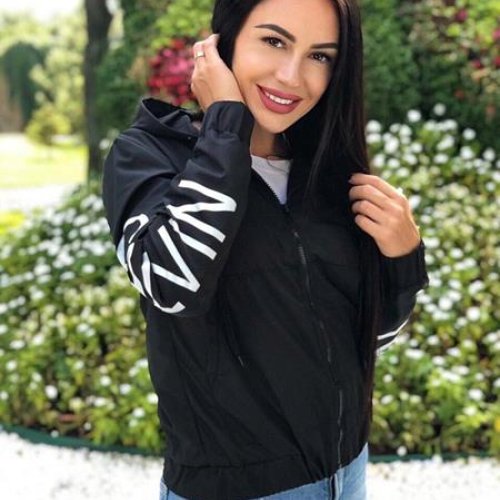 Ветровка Modnulya (42-46) N620 black (деми) Modnulya N620 black