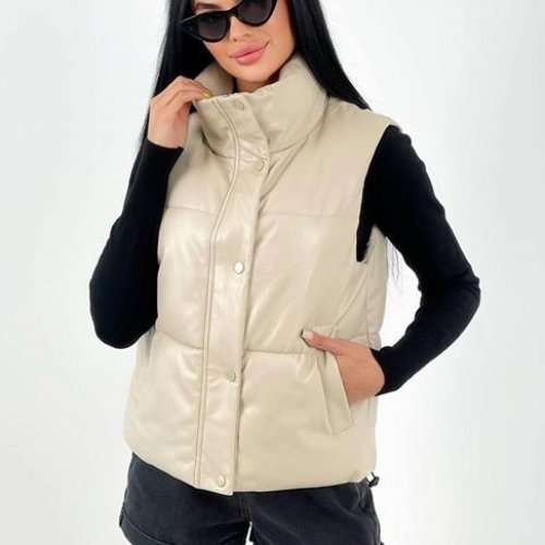 Жилетка Modnulya (42-46) N632 l.beige (деми) Modnulya N632 l.beige