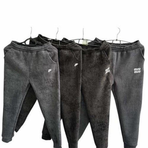 Штаны спорт Modnulya (52-60) ND119N black (деми) Modnulya ND119N black