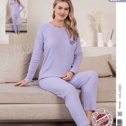 Пижама Fantasy (M-2XL) 2209 purple (деми) Fantasy 2209 purple