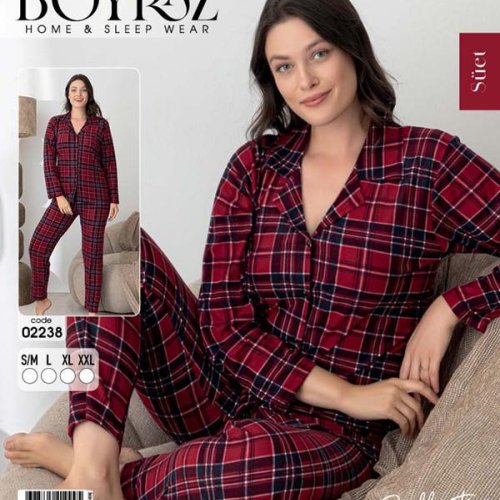 Пижама Fantasy (S-2XL) 02238 red (деми) Fantasy 02238 red