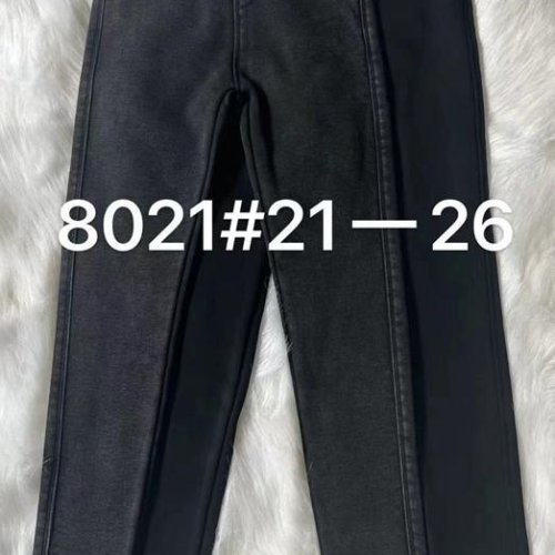 Джинсы Immei (21-26) 8021 black (зима) Immei 8021 black