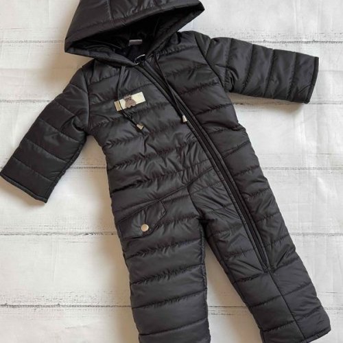 Комбинезон Moda school (68-80) 8454 d.grey (зима) Moda school 8454 d.grey