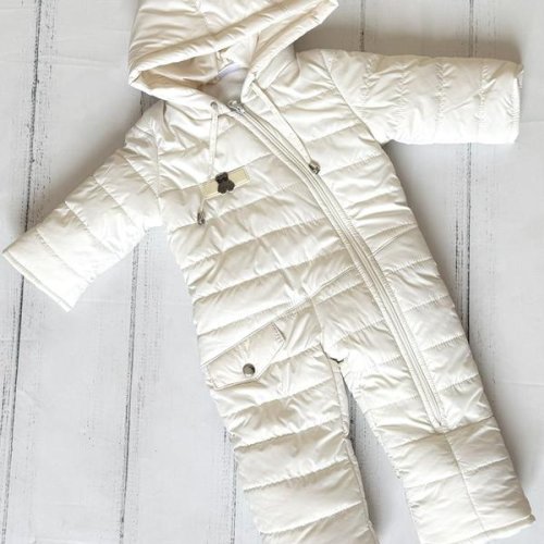 Комбинезон Moda school (68-80) 8454 milk (зима) Moda school 8454 milk