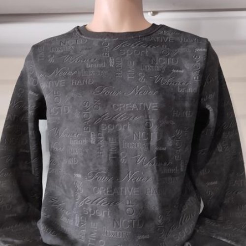 Свитер Panda (M-3XL) 1331 d.grey (зима) Panda 1331 d.grey