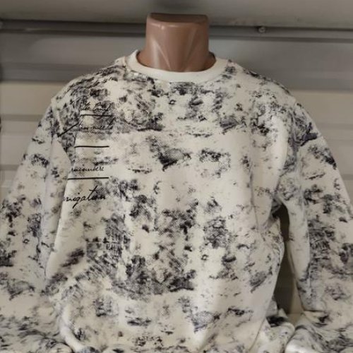 Свитер Panda (2XL-6XL) 1346 white (зима) Panda 1346 white