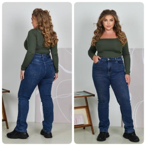 Джинсы Lady N (31-38) 212 blue (деми) Lady N 212 blue