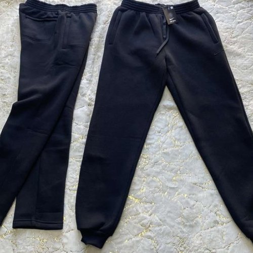 Штаны спорт LeHung (56-64) 176 black манжет (зима) LeHung 176 black манжет