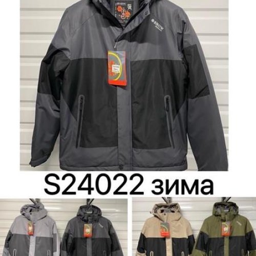 Куртка LeHung (S-2XL) S24022 d.grey (зима) LeHung S24022 d.grey