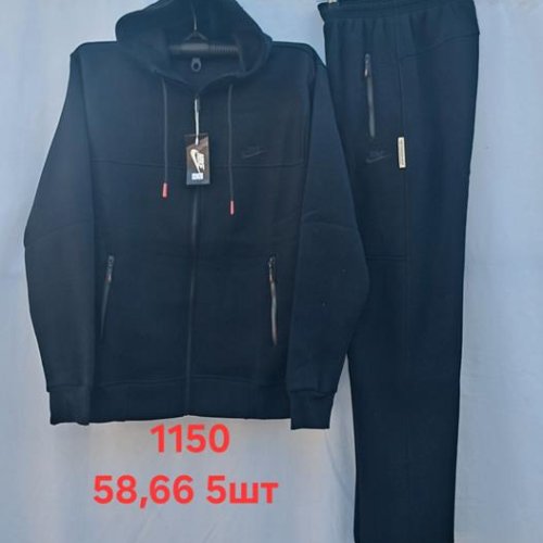 Костюм спорт Peng (58-66) 1150 black (зима) Peng 1150 black