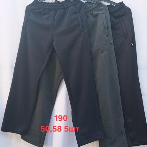 Штаны спорт Peng (50-58) 190-1 black (зима) Peng 190-1 black