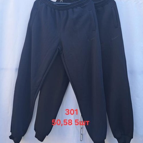 Штаны спорт Peng (50-58) 301 black (зима) Peng 301 black