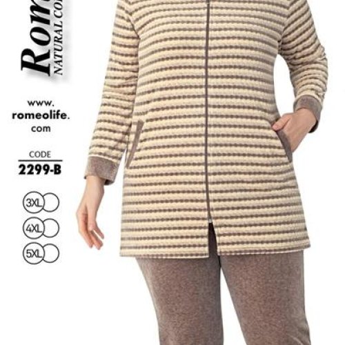 Костюм Cotpark (3XL-5XL) 2299B brown (деми) Cotpark 2299B brown