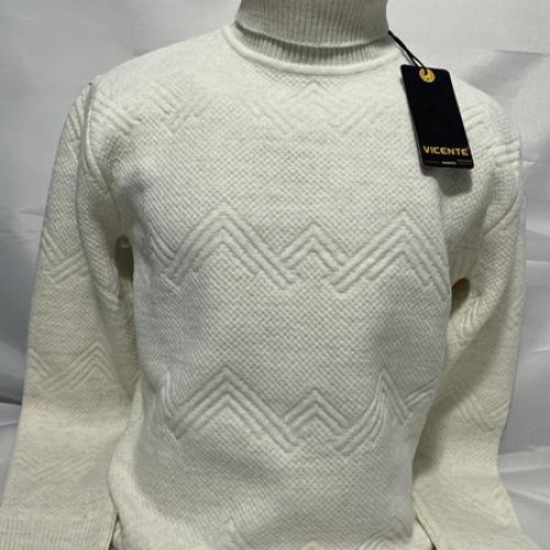 Свитер Sabihina (L-2XL) SB1280 white (зима) Sabihina SB1280 white