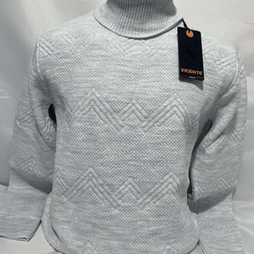 Свитер Sabihina (L-2XL) SB1285 l.grey (зима) Sabihina SB1285 l.grey