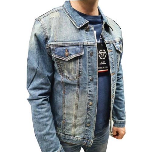 Куртка Aidin-шик шок (M-3XL) 589 l.blue (деми) Aidin-шик шок 589 l.blue