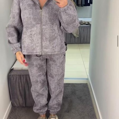 Костюм спорт Aidin-шик шок (one size) 809 grey (деми) Aidin-шик шок 809 grey