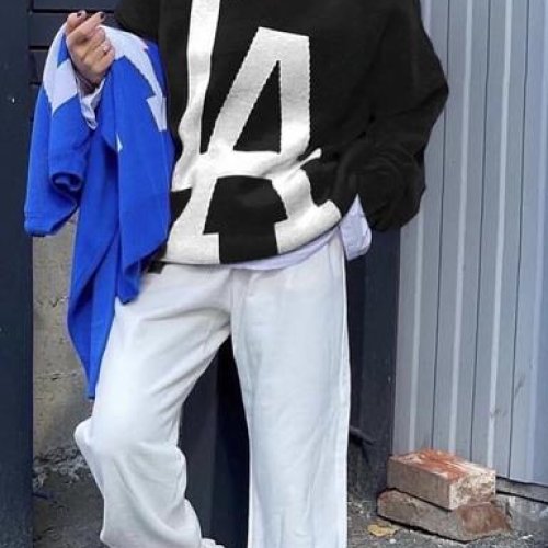 Свитер Aidin-шик шок (one size) 8837 blue (деми) Aidin-шик шок 8837 blue