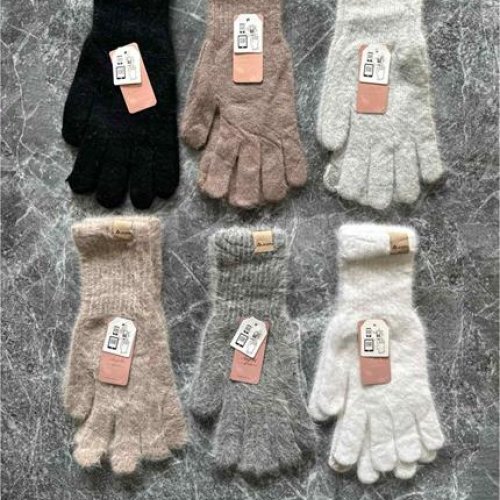 Перчатки Anjela (6.5-8.5) 2366 mix (зима) Anjela 2366 mix