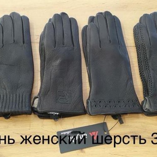 Перчатки Anjela (6.5-8.5) AN17 black (зима) Anjela AN17 black