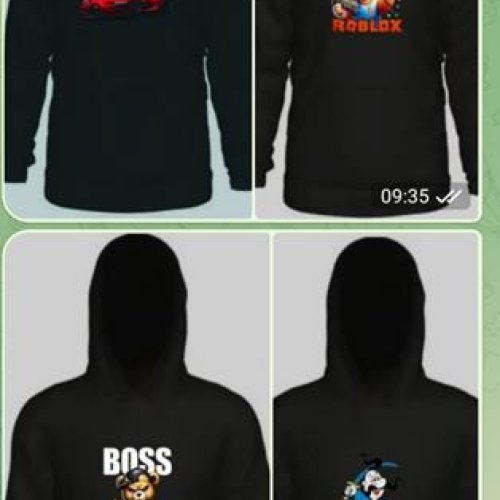 Худи Mary Brand (134-152) 358 black-l.blue (зима) Mary Brand 358 black-l.blue