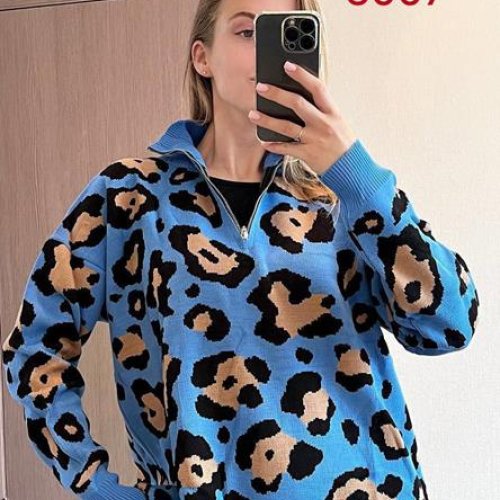 Свитер FSN (44-50) 5007 blue (зима) FSN 5007 blue