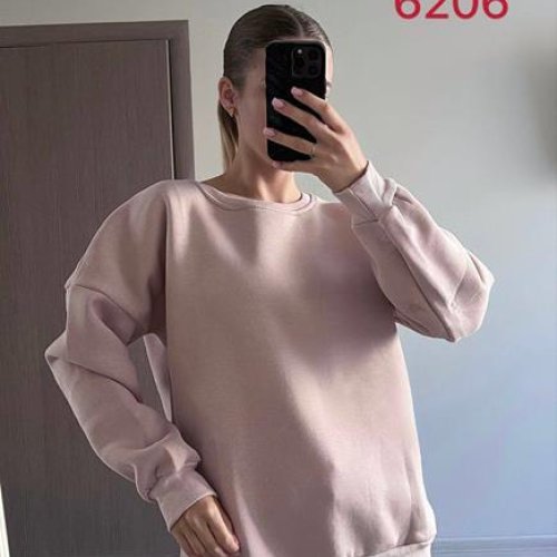 Свитер FSN (46-50) 6206 l.beige (зима) FSN 6206 l.beige