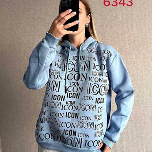 Худи FSN (42-50) 6343 l.blue (зима) FSN 6343 l.blue