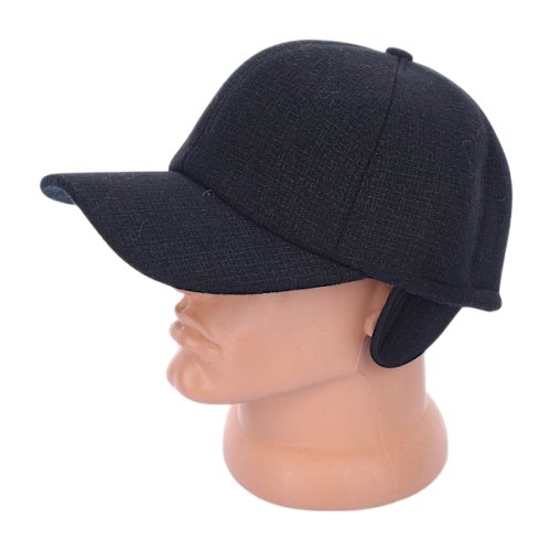 Кепка Red Hat clothes (56-60) Y612-3 black (зима) Red Hat clothes Y612-3 black