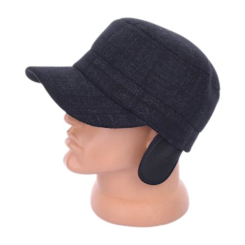 Кепка Red Hat clothes (56-60) Y612-4 black (зима) Red Hat clothes Y612-4 black