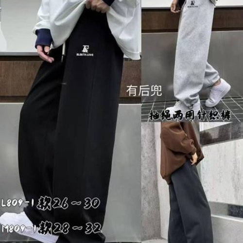 Штаны спорт Meloria (31-35) Y809 l.grey (зима) Meloria Y809 l.grey