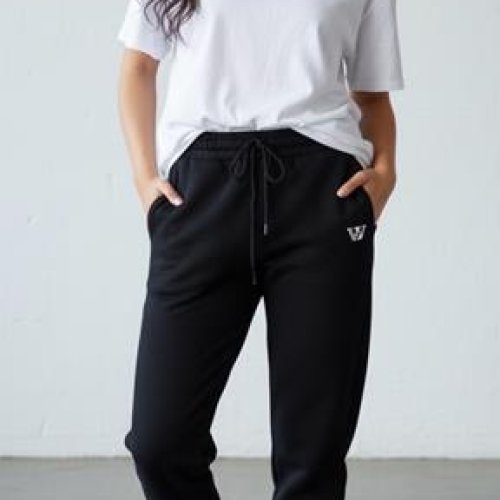 Штаны спорт Annet (S-2XL) AZ0175 black (зима) Annet AZ0175 black