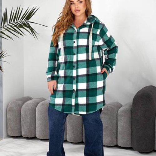 Рубашка Romeo life (50-60) 855-1 green (зима) Romeo life 855-1 green