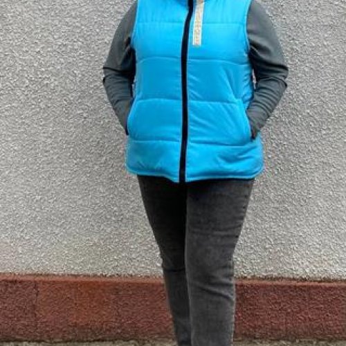 Жилетка Romeo life (52-62) 95-3 l.blue (деми) Romeo life 95-3 l.blue