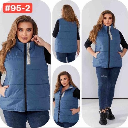 Жилетка Romeo life (52-62) 95-2 blue (деми) Romeo life 95-2 blue