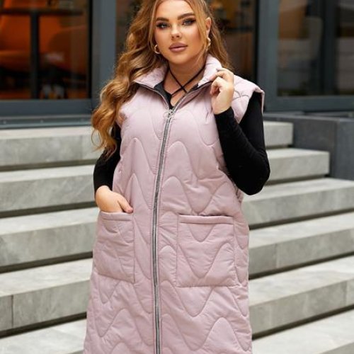 Жилетка Romeo life (44-54) RL678 beige (деми) Romeo life RL678 beige