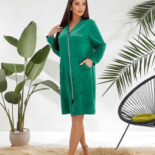 Халат Romeo life (46-52) 1022-3 green (деми) Romeo life 1022-3 green