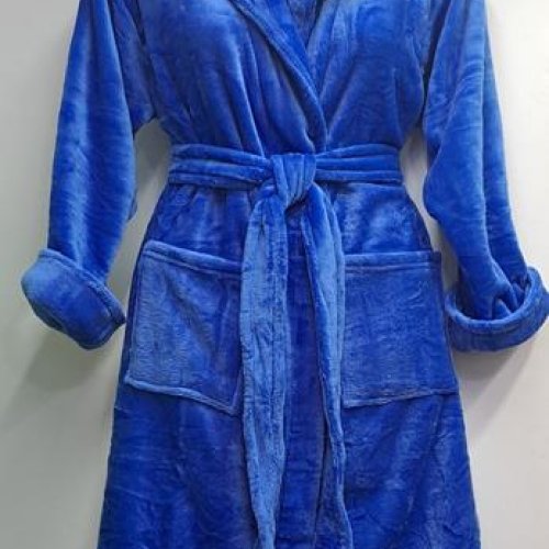 Халат Romeo life (M-2XL) RL731 blue (зима) Romeo life RL731 blue