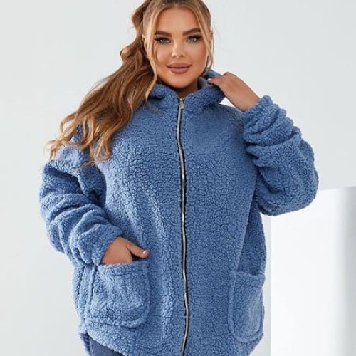 Куртка Romeo life (50-60) 432-4 l.blue (деми) Romeo life 432-4 l.blue