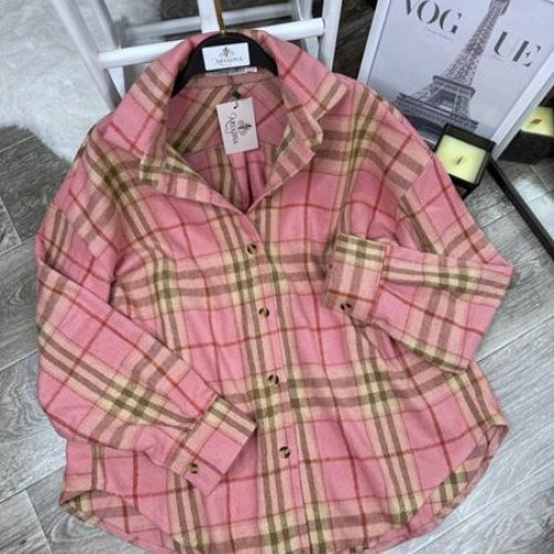 Рубашка Arina (42-52) 8075 pink (деми) Arina 8075 pink