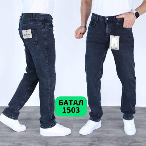 Джинсы God Baron (32-40) 1503 blue (деми) God Baron 1503 blue