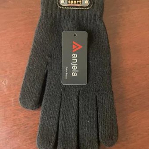 Перчатки Anjela (11-13) 1003 black (зима) Anjela 1003 black