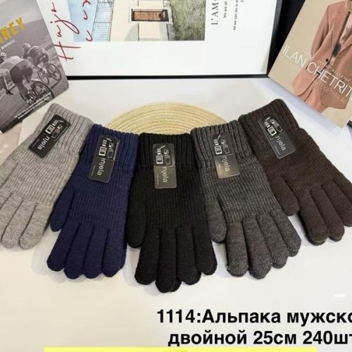 Перчатки Anjela (11-13) 1114 mix (зима) Anjela 1114 mix