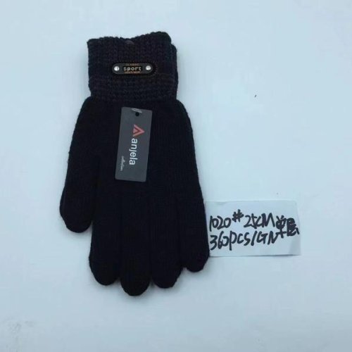 Перчатки Anjela (11-13) 1020 black (зима) Anjela 1020 black