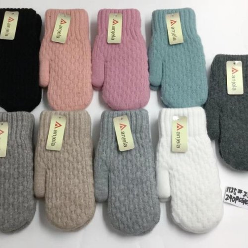 Варежки Anjela (6.5-8.5) 1125 mix (зима) Anjela 1125 mix