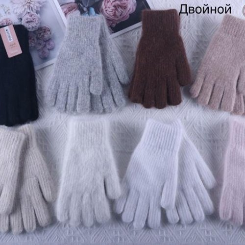 Перчатки Anjela (6.5-8.5) 2425 mix (зима) Anjela 2425 mix