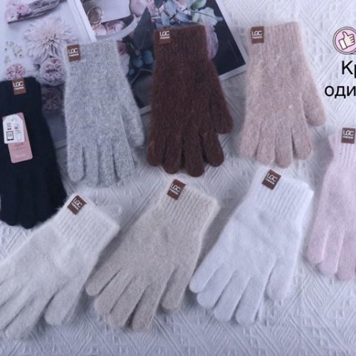 Перчатки Anjela (6.5-8.5) 2404 mix (зима) Anjela 2404 mix