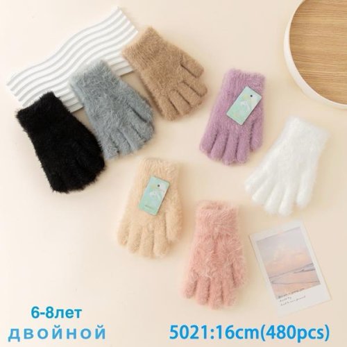 Перчатки Anjela (6-8) 5021 mix (зима) Anjela 5021 mix